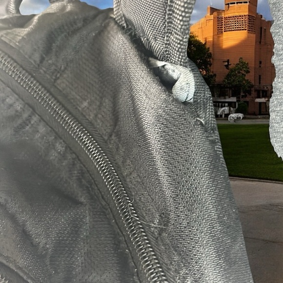 FILA “Throwaway” Black Backpack with Laptop Sleeve (Distressed) - Picture 2 of 6